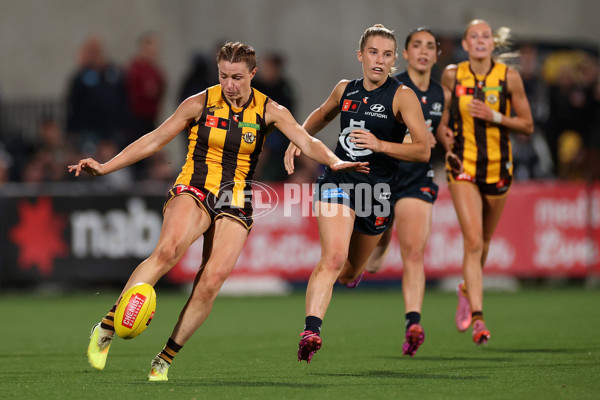 AFLW 2025 First Semi Final - Hawthorn v Carlton - A-64810166