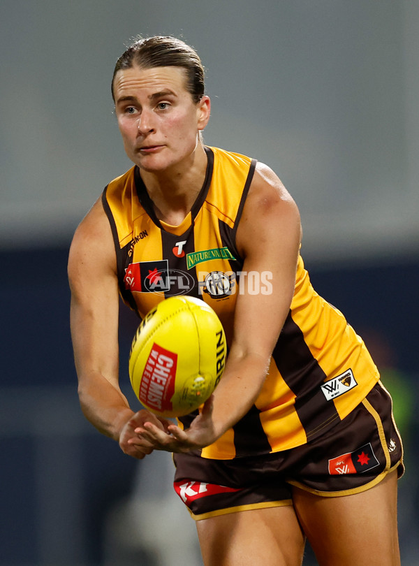 AFLW 2025 First Semi Final - Hawthorn v Carlton - A-64811323