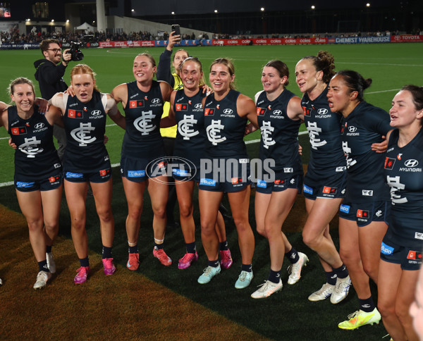 AFLW 2025 First Semi Final - Hawthorn v Carlton - A-64811352