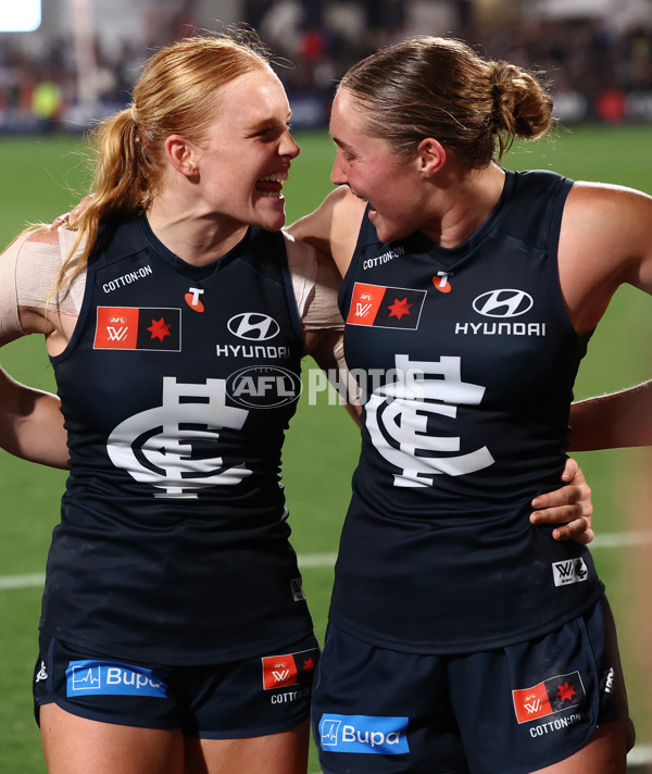 AFLW 2025 First Semi Final - Hawthorn v Carlton - A-64811356