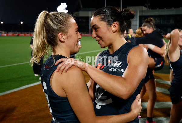 AFLW 2025 First Semi Final - Hawthorn v Carlton - A-64811377