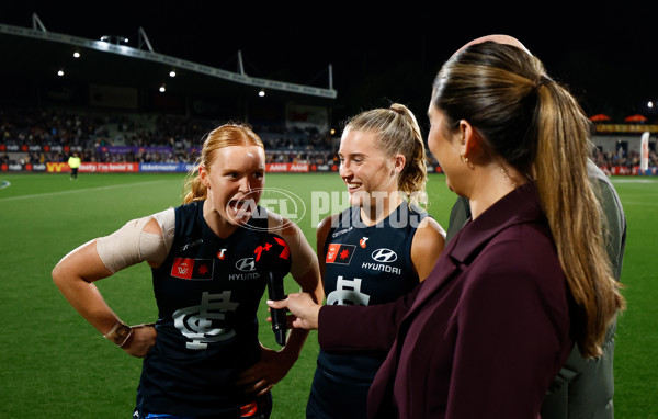AFLW 2025 First Semi Final - Hawthorn v Carlton - A-64811392
