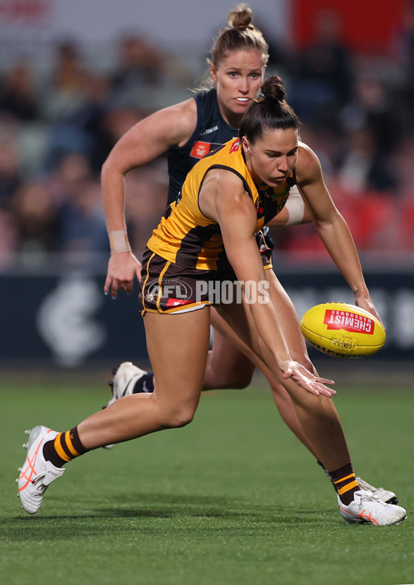 AFLW 2025 First Semi Final - Hawthorn v Carlton - A-64812672