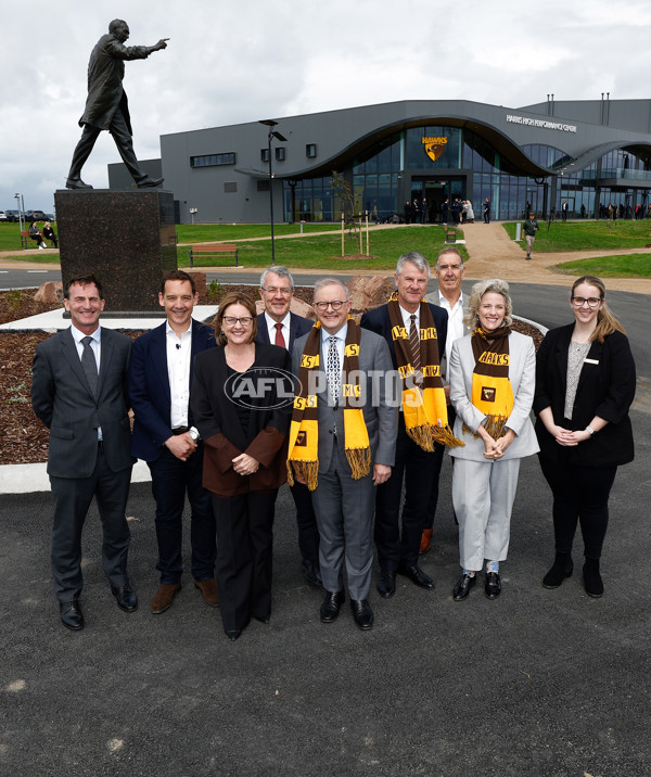 AFL 2025 Media - Hawthorn Kennedy Community Centre Opening - A-64815635