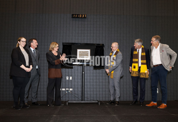 AFL 2025 Media - Hawthorn Kennedy Community Centre Opening - A-64816601