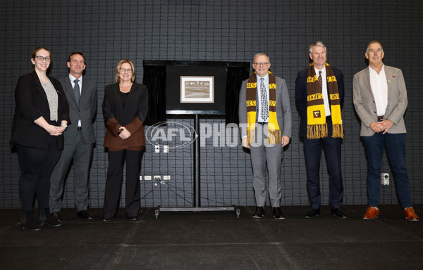 AFL 2025 Media - Hawthorn Kennedy Community Centre Opening - A-64816605