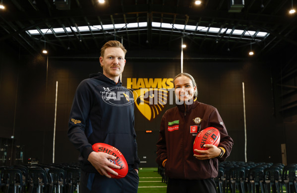 AFL 2025 Media - Hawthorn Kennedy Community Centre Opening - A-64816614