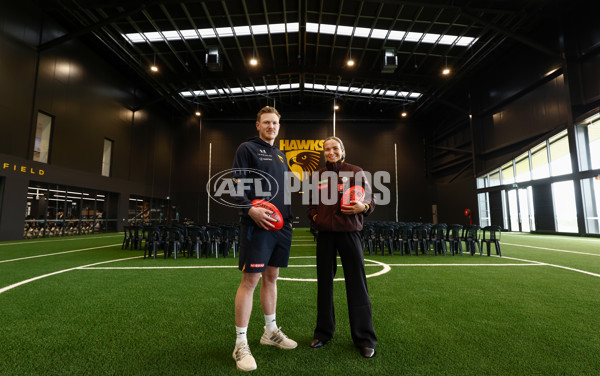 AFL 2025 Media - Hawthorn Kennedy Community Centre Opening - A-64816615