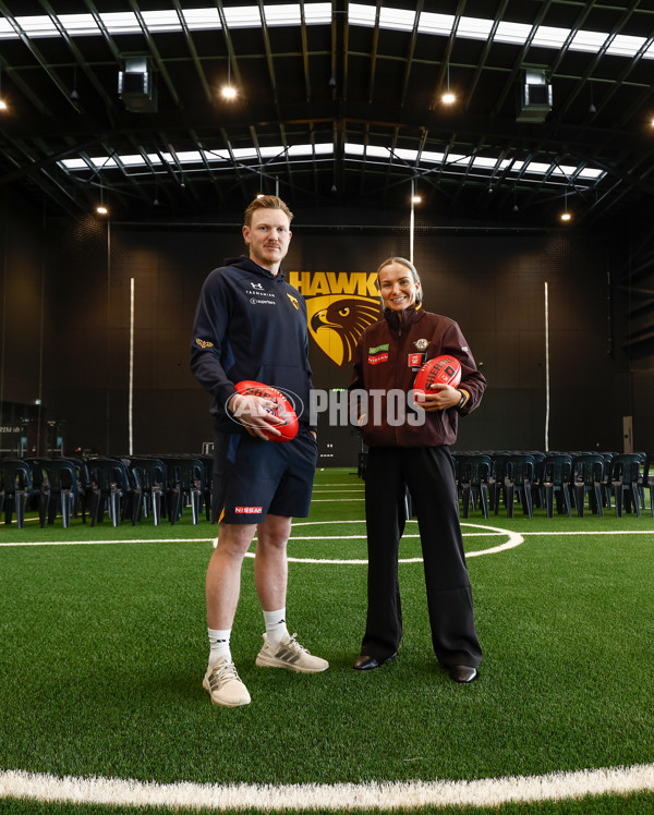 AFL 2025 Media - Hawthorn Kennedy Community Centre Opening - A-64816617