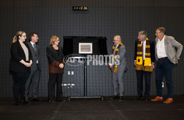 AFL 2025 Media - Hawthorn Kennedy Community Centre Opening - A-64818372