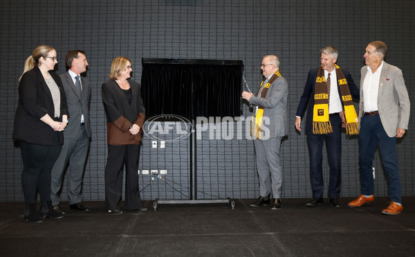 AFL 2025 Media - Hawthorn Kennedy Community Centre Opening - A-64818373