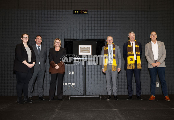 AFL 2025 Media - Hawthorn Kennedy Community Centre Opening - A-64818380