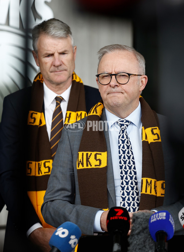 AFL 2025 Media - Hawthorn Kennedy Community Centre Opening - A-64819657