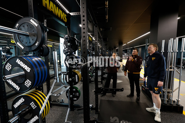 AFL 2025 Media - Hawthorn Kennedy Community Centre Opening - A-64822004