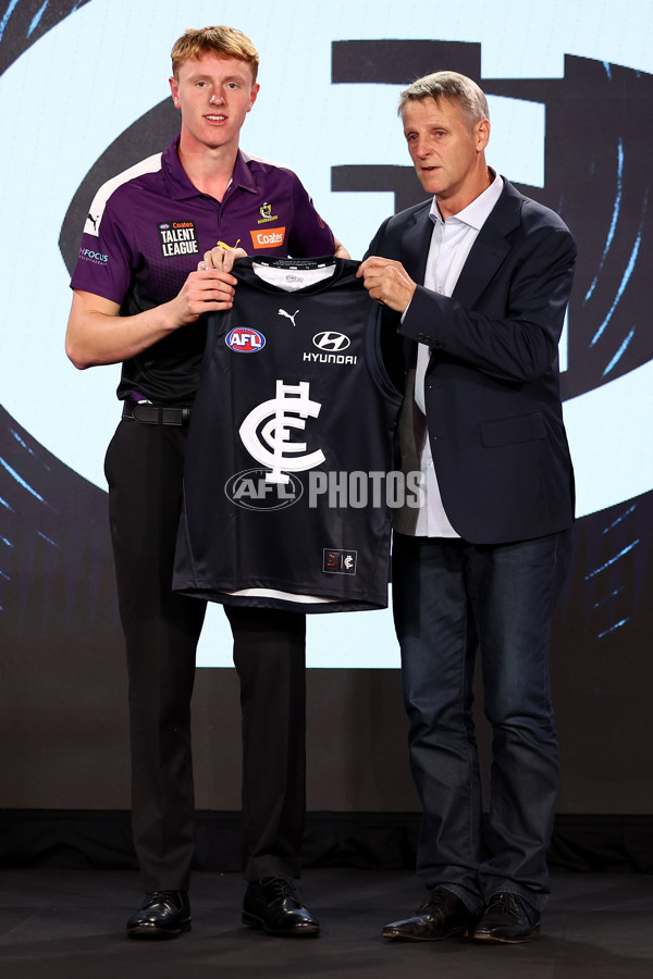 AFL 2025 Media - Telstra AFL Draft - A-64837002