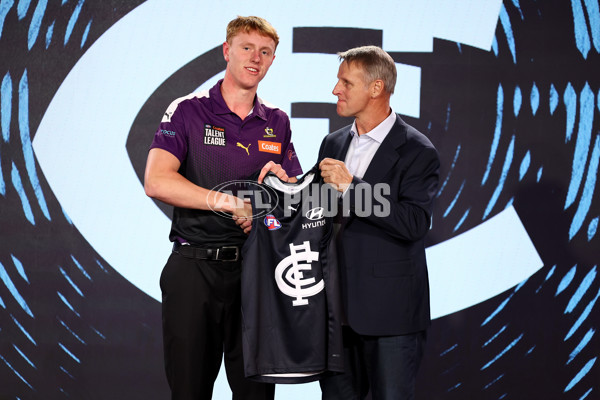 AFL 2025 Media - Telstra AFL Draft - A-64837003