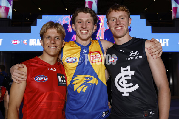 AFL 2025 Media - Telstra AFL Draft - A-64841867