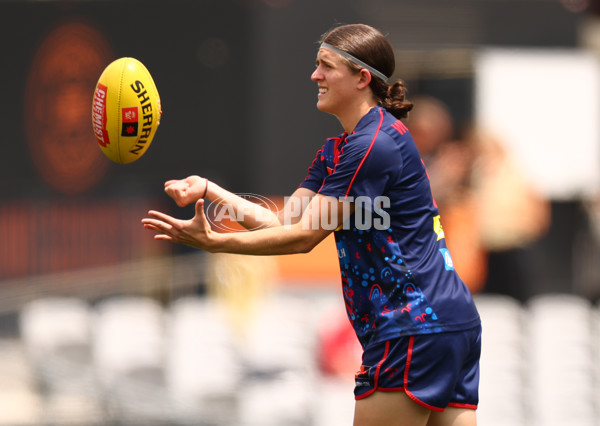 AFLW 2025 First Preliminary Final - North Melbourne v Melbourne - A-64849768