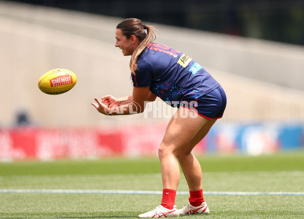 AFLW 2025 First Preliminary Final - North Melbourne v Melbourne - A-64849770