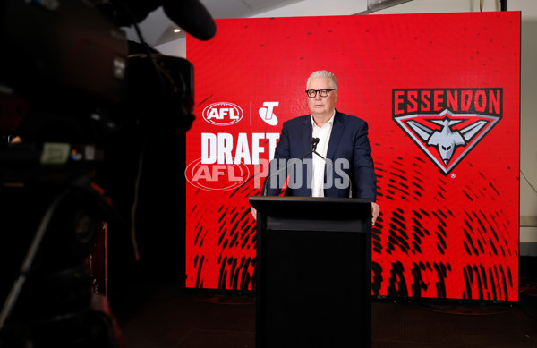 AFL 2025 Media - Telstra AFL Draft - A-64850033