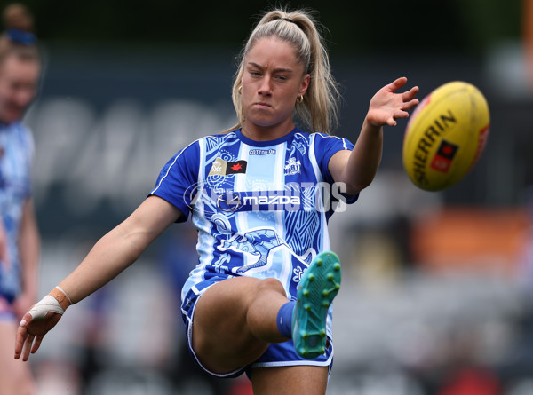 AFLW 2025 First Preliminary Final - North Melbourne v Melbourne - A-64850054