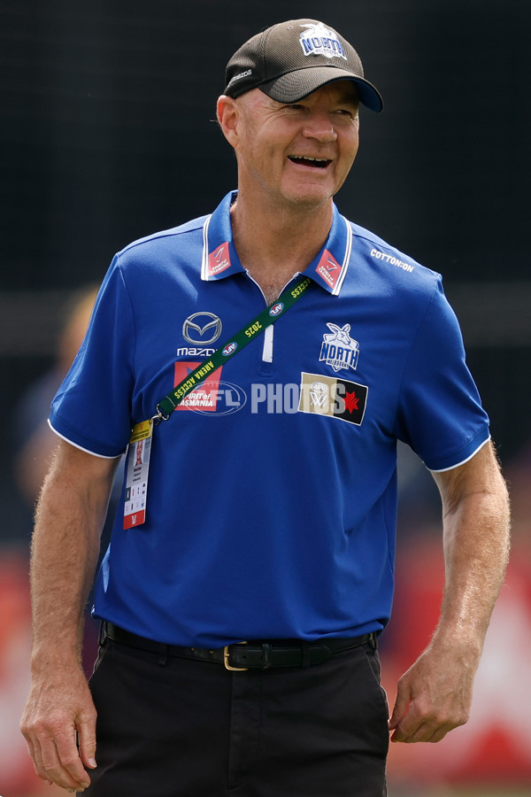 AFLW 2025 First Preliminary Final - North Melbourne v Melbourne - A-64852303