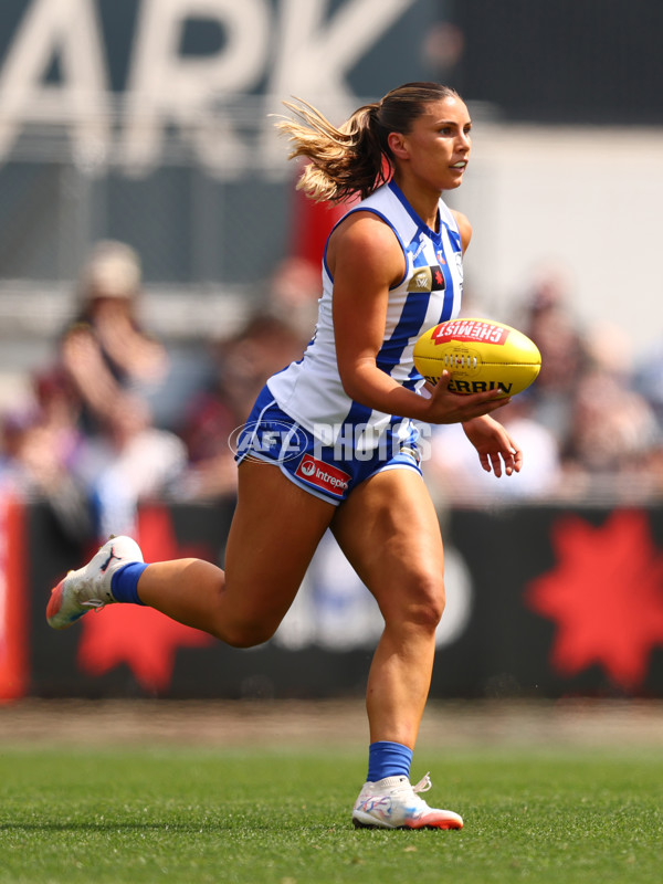 AFLW 2025 First Preliminary Final - North Melbourne v Melbourne - A-64852363
