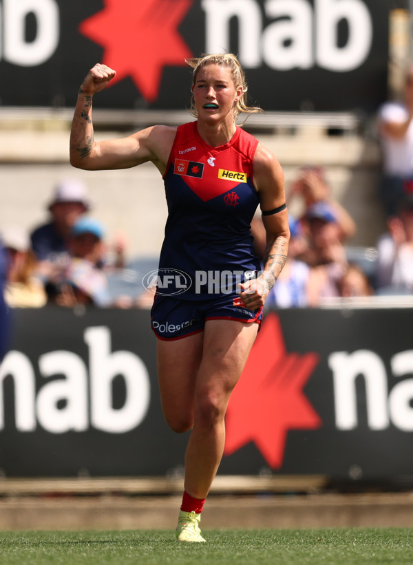 AFLW 2025 First Preliminary Final - North Melbourne v Melbourne - A-64852384