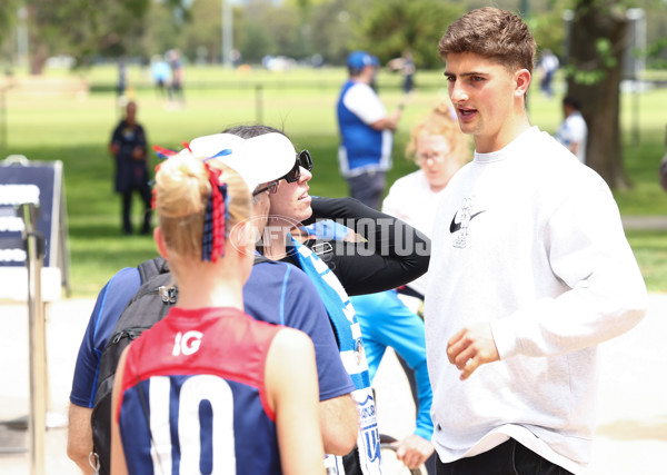 AFLW 2025 First Preliminary Final - North Melbourne v Melbourne - A-64852407