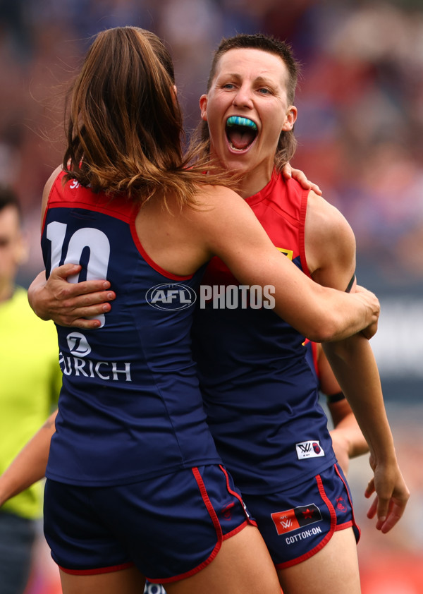 AFLW 2025 First Preliminary Final - North Melbourne v Melbourne - A-64852435