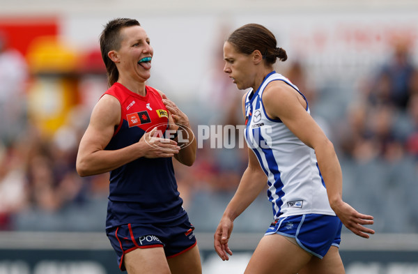 AFLW 2025 First Preliminary Final - North Melbourne v Melbourne - A-64852437