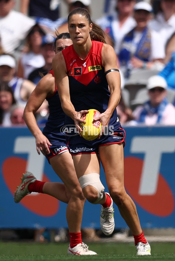 AFLW 2025 First Preliminary Final - North Melbourne v Melbourne - A-64852454
