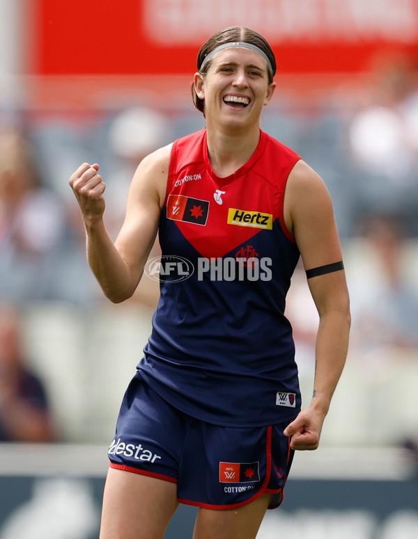 AFLW 2025 First Preliminary Final - North Melbourne v Melbourne - A-64852491