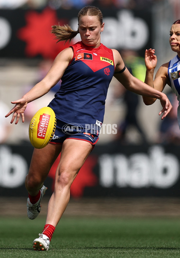 AFLW 2025 First Preliminary Final - North Melbourne v Melbourne - A-64854636