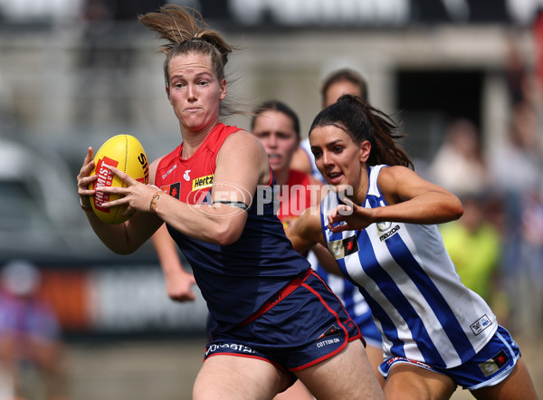 AFLW 2025 First Preliminary Final - North Melbourne v Melbourne - A-64854657