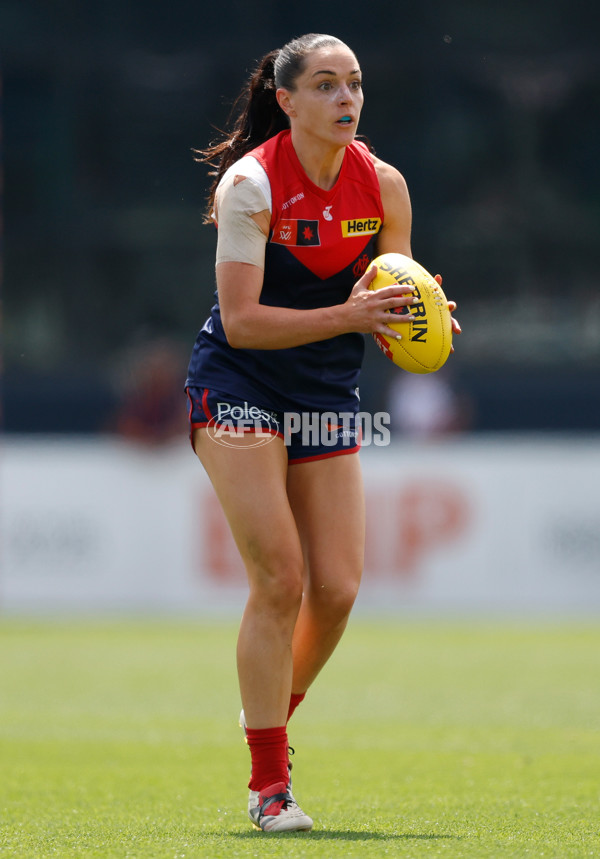 AFLW 2025 First Preliminary Final - North Melbourne v Melbourne - A-64854693