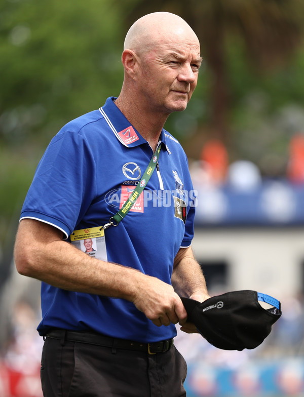 AFLW 2025 First Preliminary Final - North Melbourne v Melbourne - A-64854716