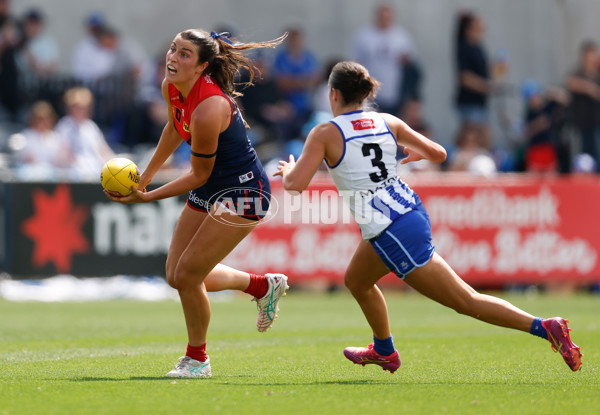 AFLW 2025 First Preliminary Final - North Melbourne v Melbourne - A-64854930