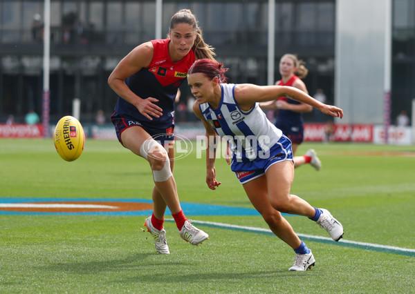 AFLW 2025 First Preliminary Final - North Melbourne v Melbourne - A-64854956