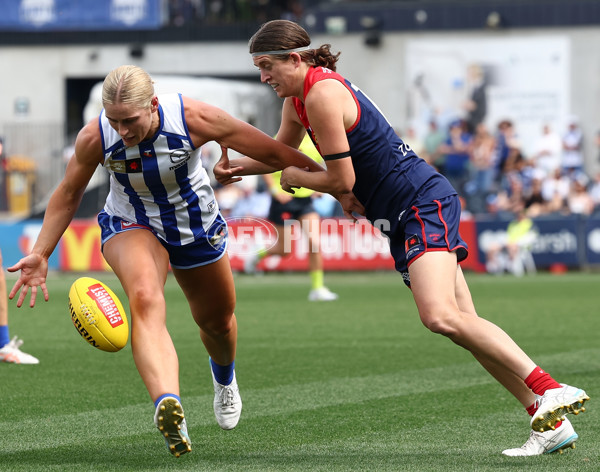 AFLW 2025 First Preliminary Final - North Melbourne v Melbourne - A-64857157