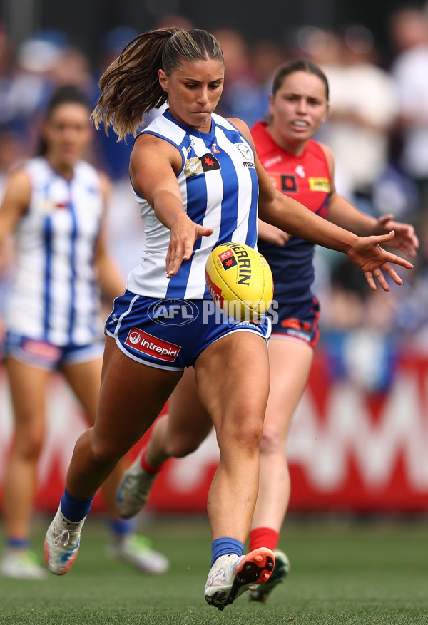 AFLW 2025 First Preliminary Final - North Melbourne v Melbourne - A-64857189