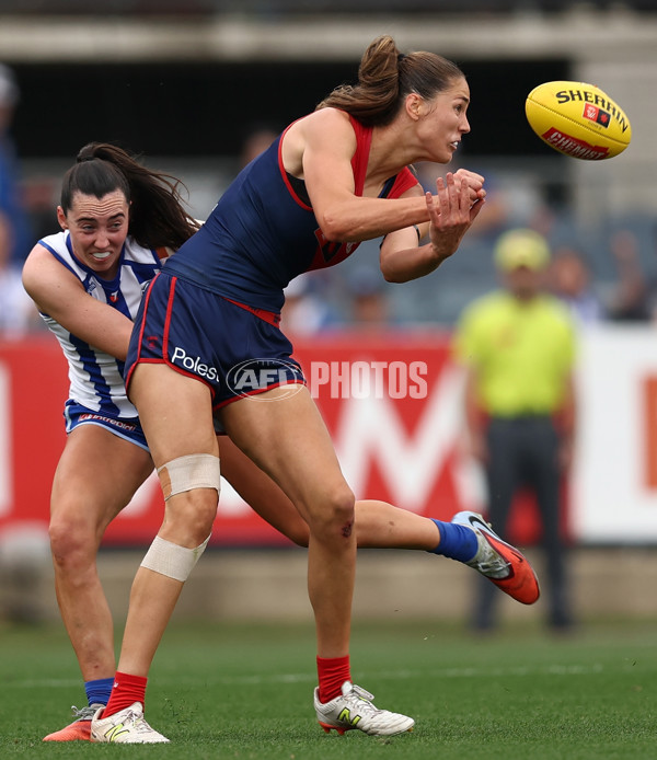 AFLW 2025 First Preliminary Final - North Melbourne v Melbourne - A-64857236