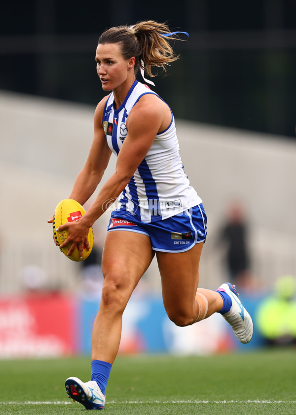 AFLW 2025 First Preliminary Final - North Melbourne v Melbourne - A-64857248