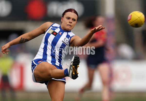 AFLW 2025 First Preliminary Final - North Melbourne v Melbourne - A-64857457