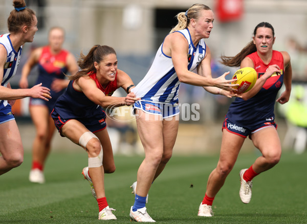 AFLW 2025 First Preliminary Final - North Melbourne v Melbourne - A-64857464
