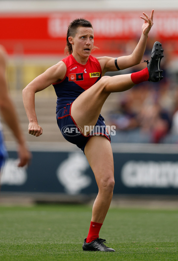 AFLW 2025 First Preliminary Final - North Melbourne v Melbourne - A-64857467