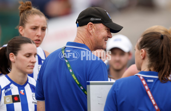 AFLW 2025 First Preliminary Final - North Melbourne v Melbourne - A-64857499