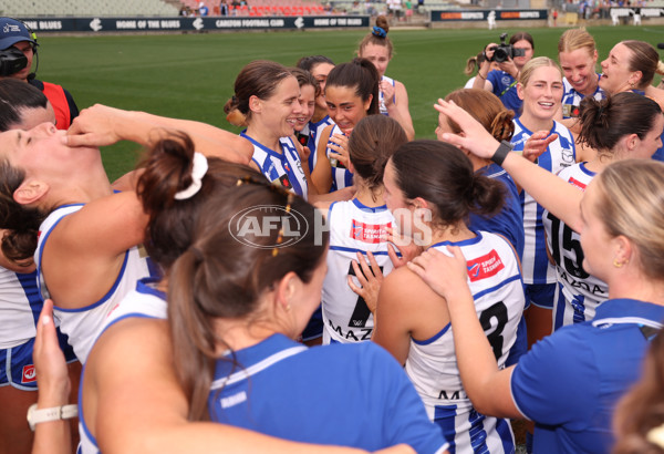 AFLW 2025 First Preliminary Final - North Melbourne v Melbourne - A-64857545