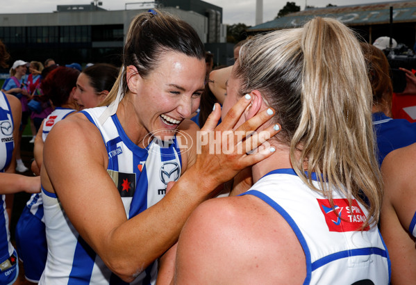 AFLW 2025 First Preliminary Final - North Melbourne v Melbourne - A-64859779