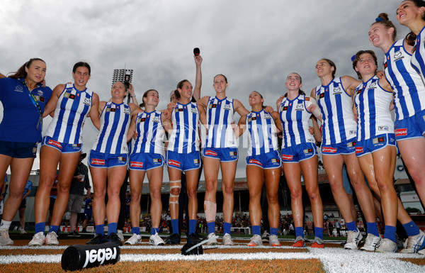 AFLW 2025 First Preliminary Final - North Melbourne v Melbourne - A-64859784